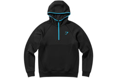 Gymshark Onyx 5.0 Seamless Hoodie Black/Onyx Grey