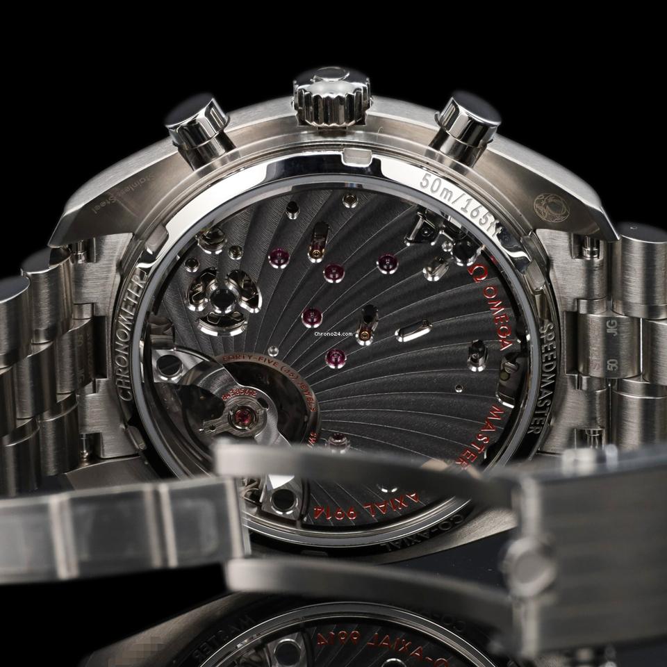 Omega Speedmaster Moonphase Meteorite Moonphase Silver Meteorite 304.30.43.52.06.001 FULL SET
