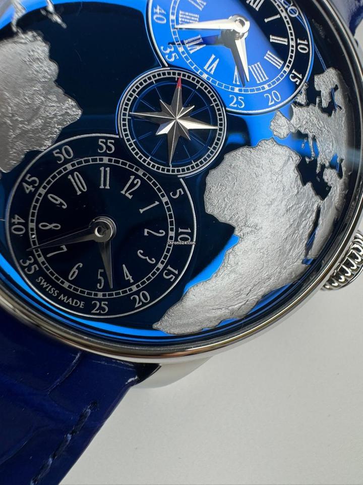 Jacob & Co.The World Is Yours Dual Time Zone Blue Full set