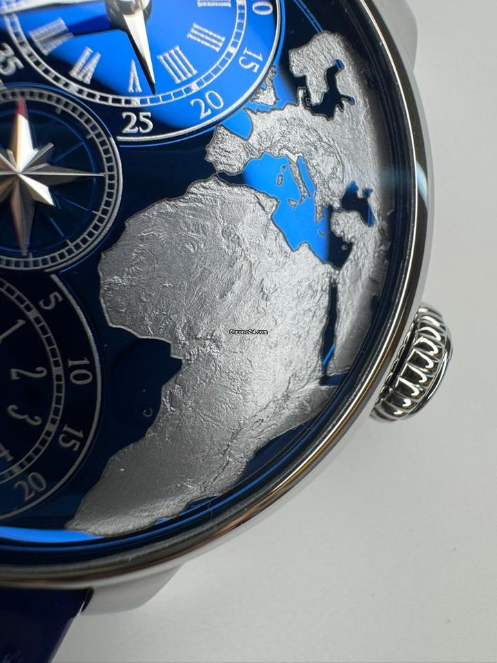 Jacob & Co.The World Is Yours Dual Time Zone Blue Full set