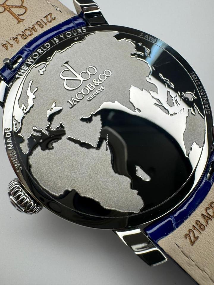 Jacob & Co.The World Is Yours Dual Time Zone Blue Full set