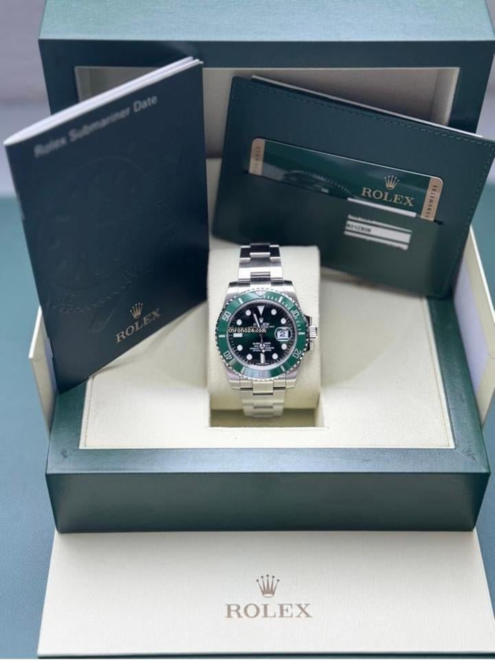 Rolex | Submariner | 116610 | Steel | 40 mm | Steel | Green | Automatic