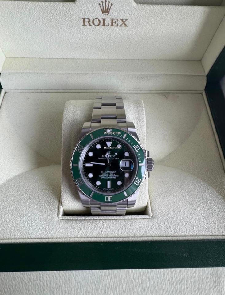 Rolex | Submariner | 116610 | Steel | 40 mm | Steel | Green | Automatic