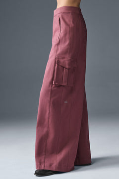 Alo Yoga Show Off Cargo Wide Leg Trouser (Regular)