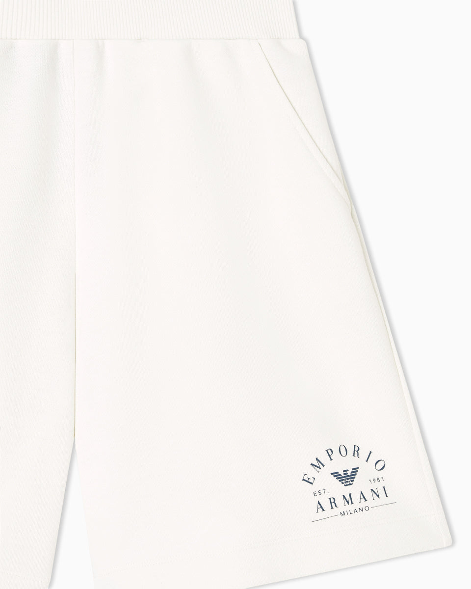 Emporio Armani Iconic jersey loungewear shorts