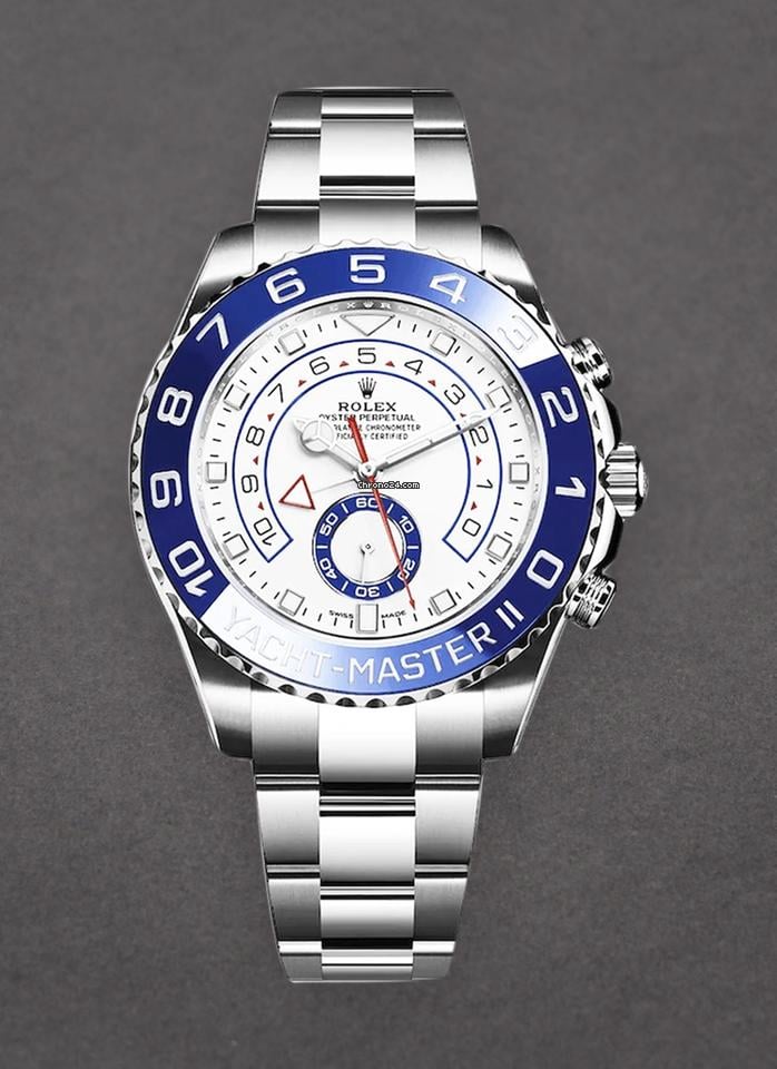 Rolex | Yacht-Master II | 116680 | Ceramic | 44 mm | Steel | White | Automatic
