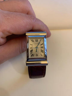 Cartier Driver's Limited Edition Privee Collection 150 pezzi oro bianco 18k Meccanico 2 cinturini in alligatore di dimensione diversa