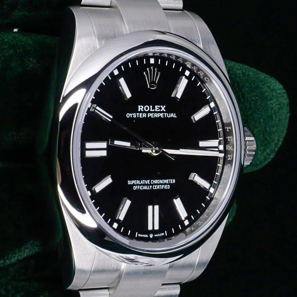 Rolex | Oyster Perpetual | 134300 | Steel | Steel | Black | Automatic