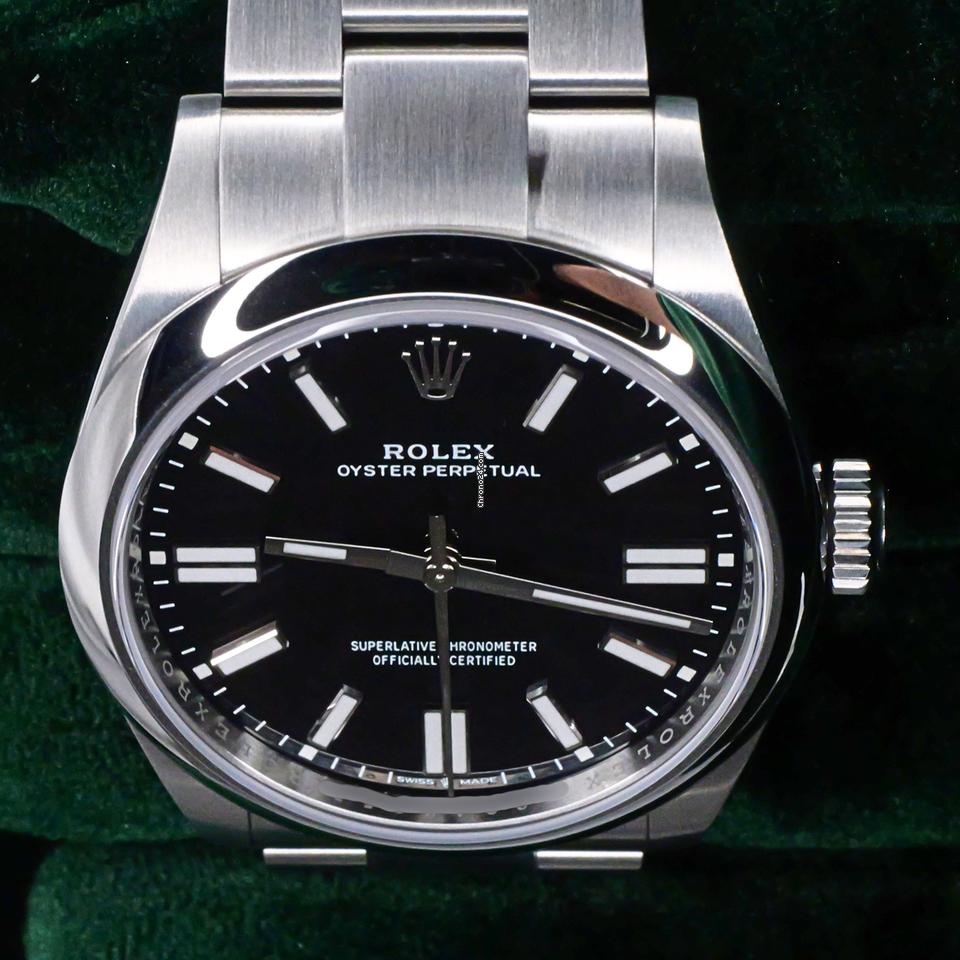 Rolex | Oyster Perpetual | 134300 | Steel | Steel | Black | Automatic