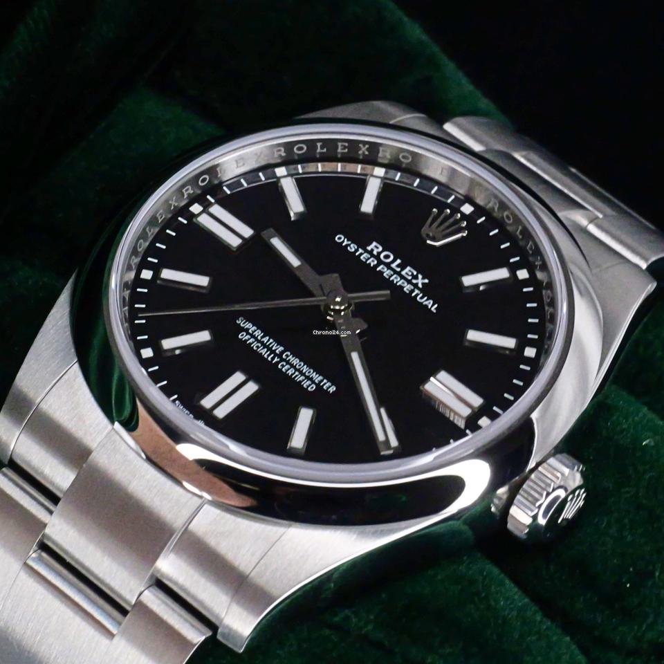 Rolex | Oyster Perpetual | 134300 | Steel | Steel | Black | Automatic