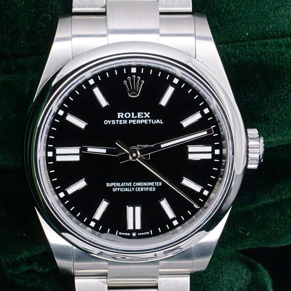 Rolex | Oyster Perpetual | 134300 | Steel | Steel | Black | Automatic