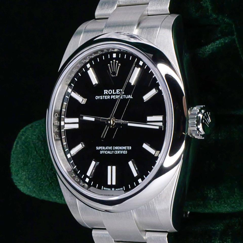 Rolex | Oyster Perpetual | 134300 | Steel | Steel | Black | Automatic