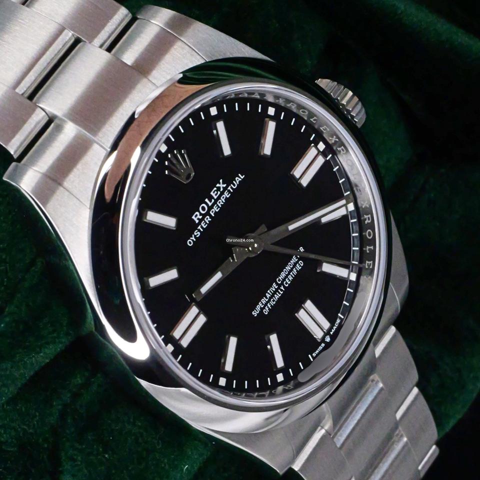 Rolex | Oyster Perpetual | 134300 | Steel | Steel | Black | Automatic