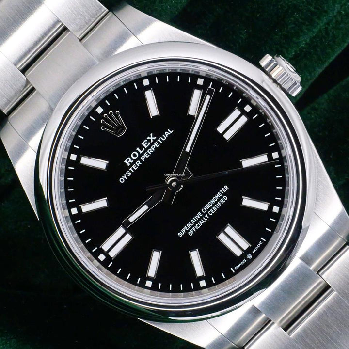 Rolex | Oyster Perpetual | 134300 | Steel | Steel | Black | Automatic