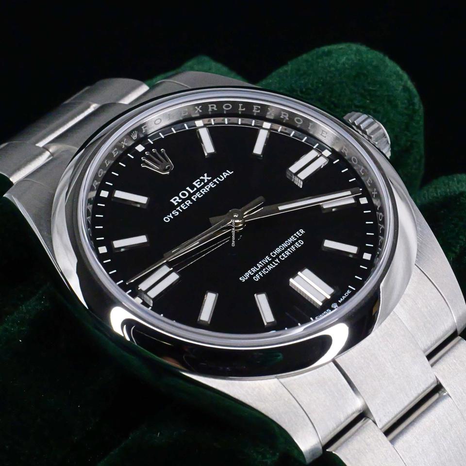 Rolex | Oyster Perpetual | 134300 | Steel | Steel | Black | Automatic