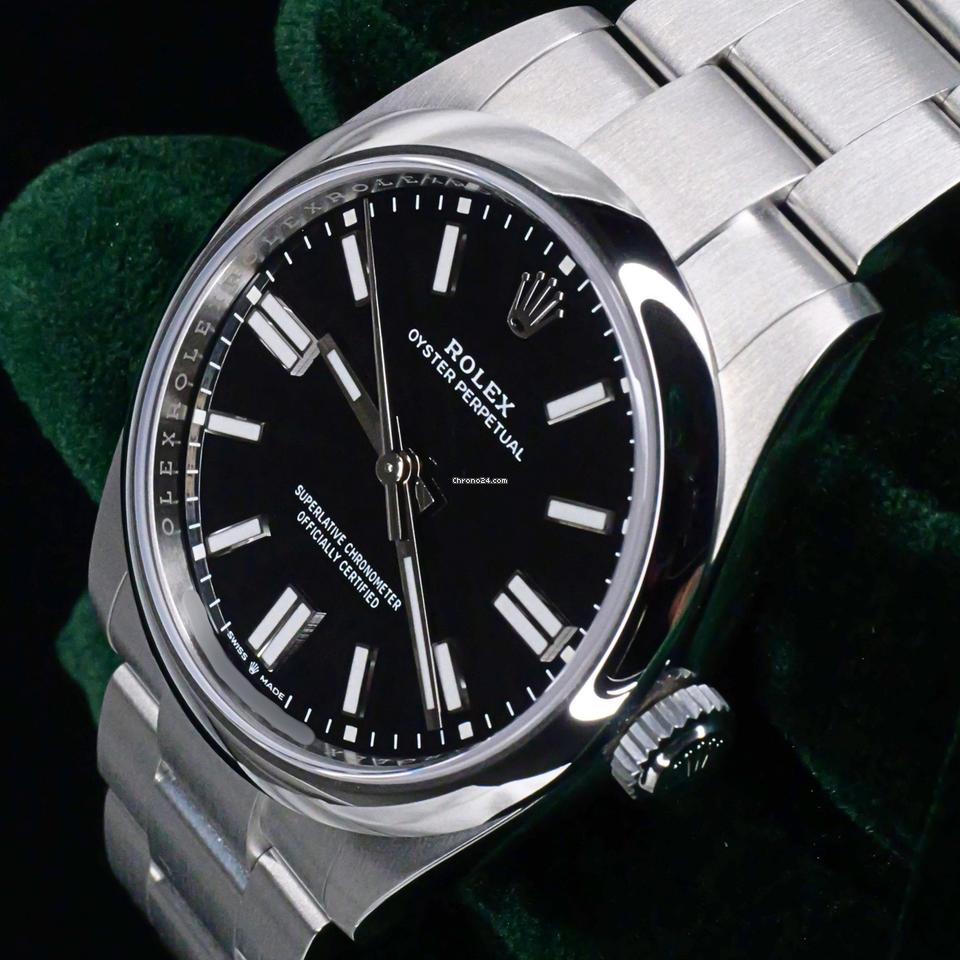 Rolex | Oyster Perpetual | 134300 | Steel | Steel | Black | Automatic