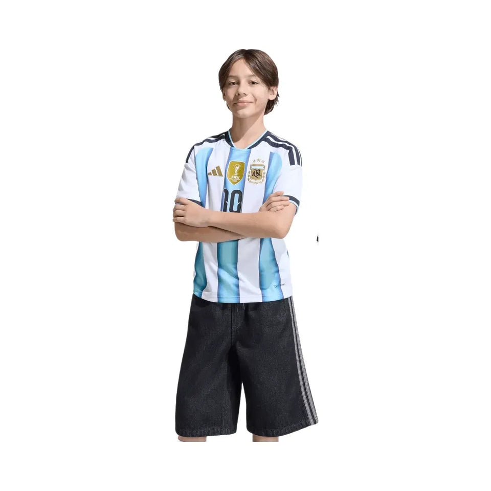 FIFA 2026 Argentina Messi Home Jersey - Youth