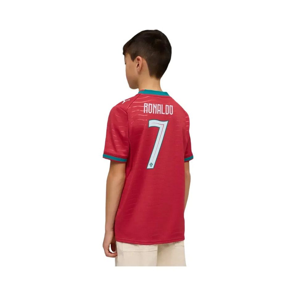FIFA 2026 Portugal Home Ronaldo 7 Jersey - Youth