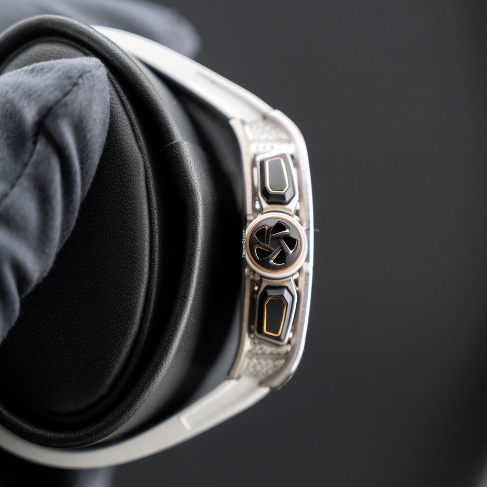 Richard Mille Automatic Winding Lifestyle Flyback Chronograph Rm72-01 White Gold with Diamond Setting