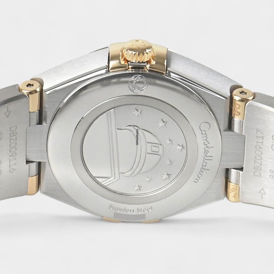 Omega Constellation Ladies Co-Axial Chronometer Steel&Yellow gold / 35 mm Box&Papers 123.25.35.20.52.002