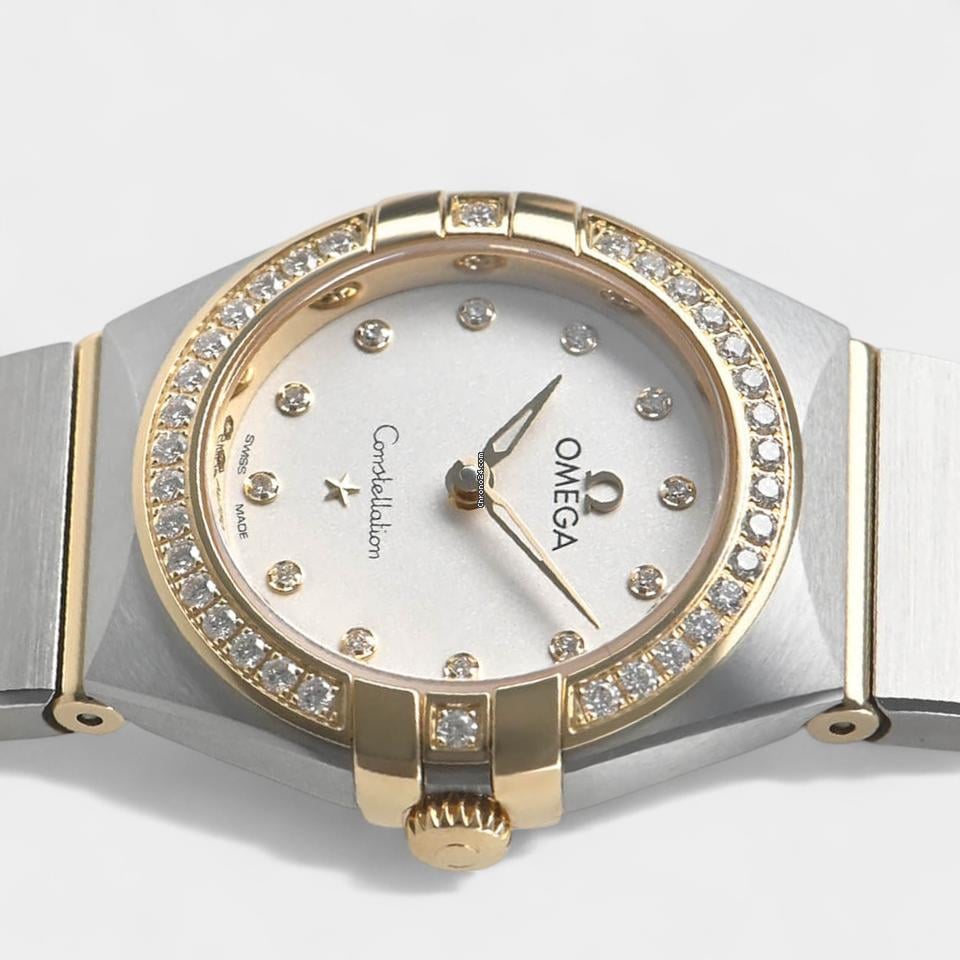 Omega Constellation Ladies Co-Axial Chronometer Steel&Yellow gold / 35 mm Box&Papers 123.25.35.20.52.002