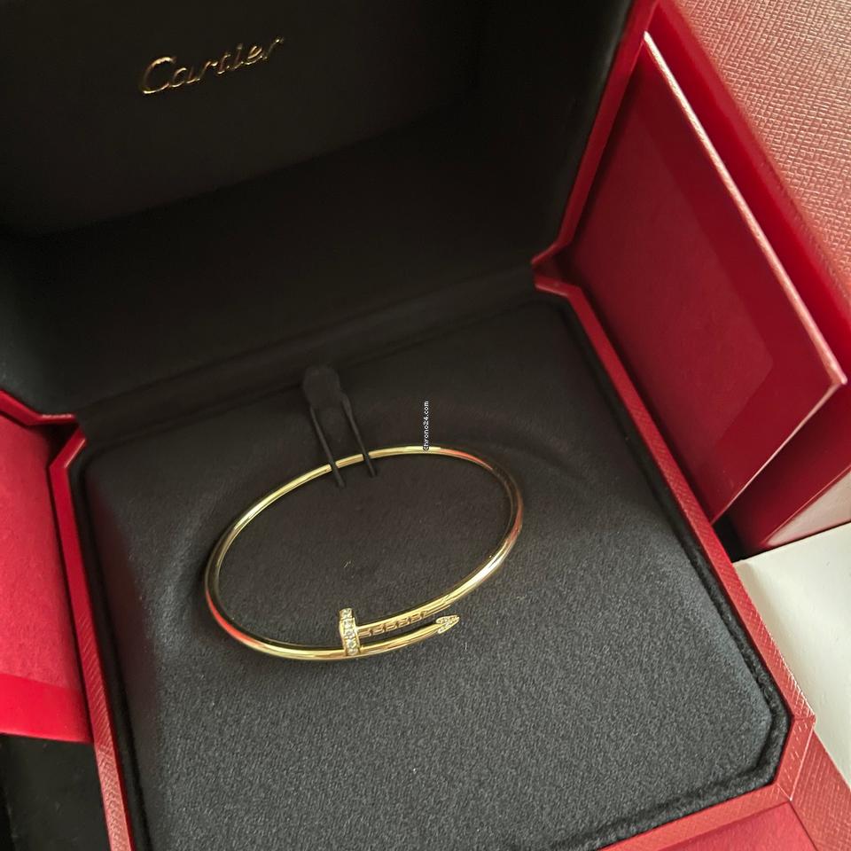 Cartier JUSTE UN CLOU BRACELET SMALL MODEL DIAMONDS New 2025