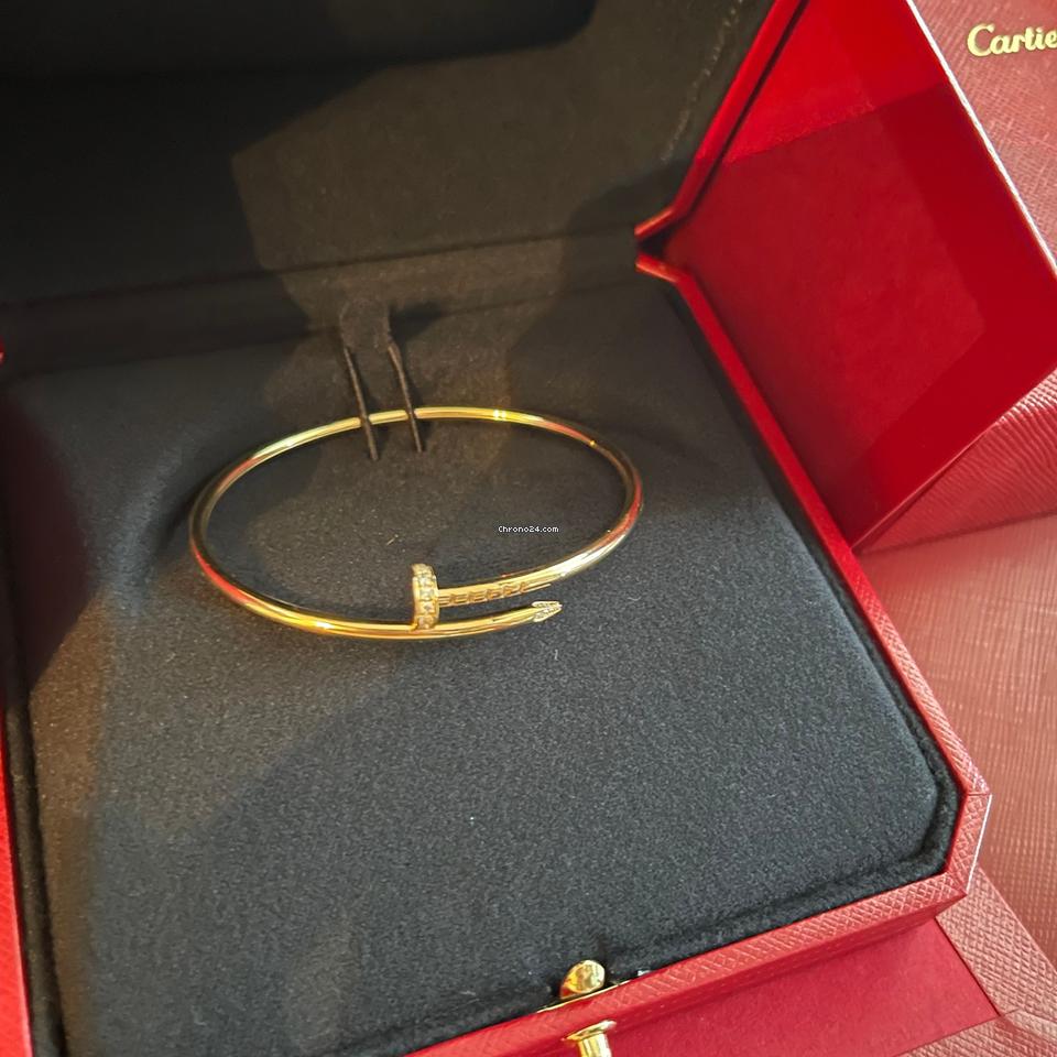 Cartier JUSTE UN CLOU BRACELET SMALL MODEL DIAMONDS New 2025