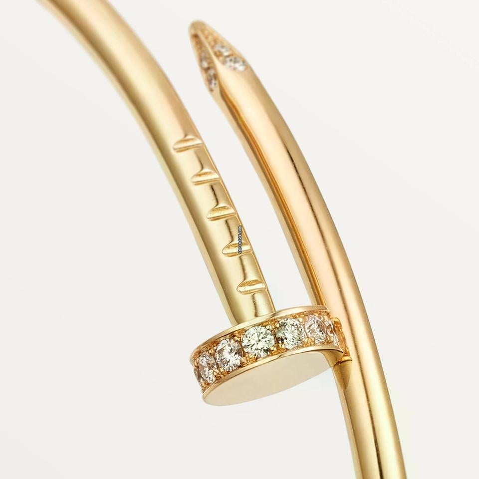Cartier JUSTE UN CLOU BRACELET SMALL MODEL DIAMONDS New 2025
