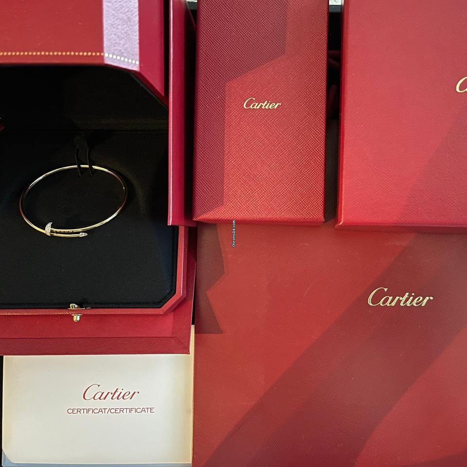 Cartier JUSTE UN CLOU BRACELET SMALL MODEL DIAMONDS New 2025