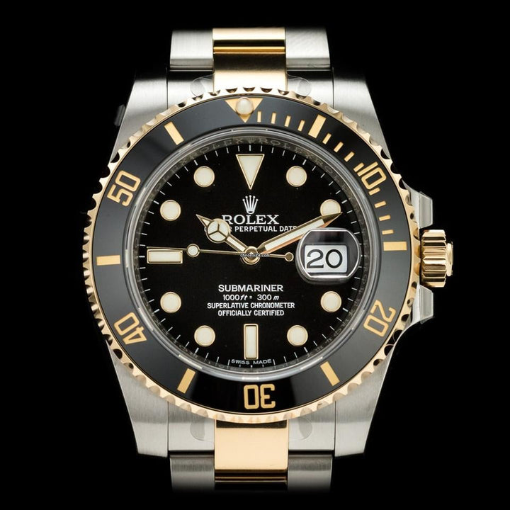 Rolex | Submariner | 116613LN | Gold/Steel | 40 mm | Black | Automatic