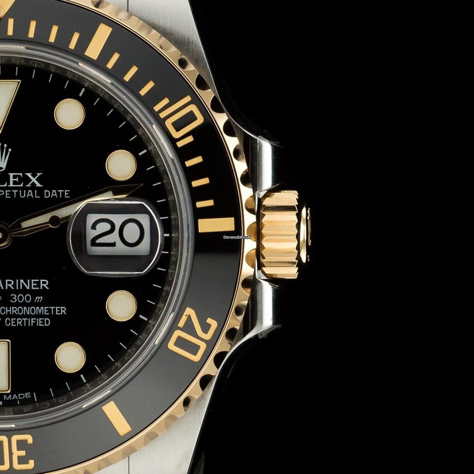 Rolex | Submariner | 116613LN | Gold/Steel | 40 mm | Black | Automatic