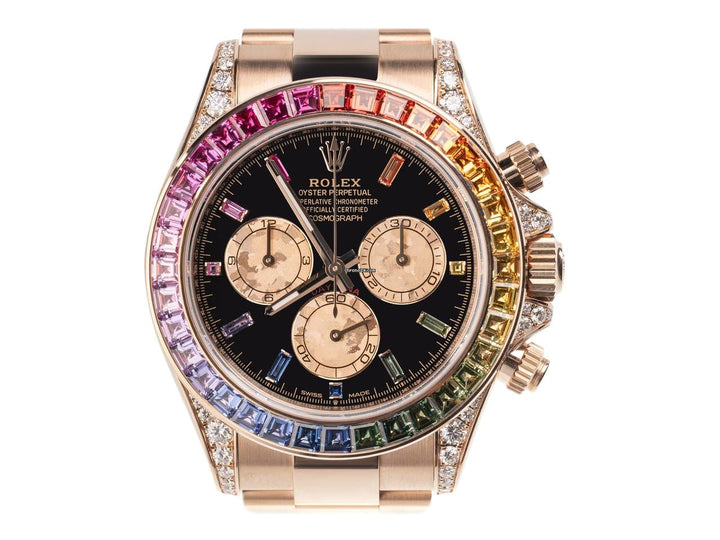 Rolex | Daytona | 126595RBOW | Rose gold | Rose gold | Black | Automatic