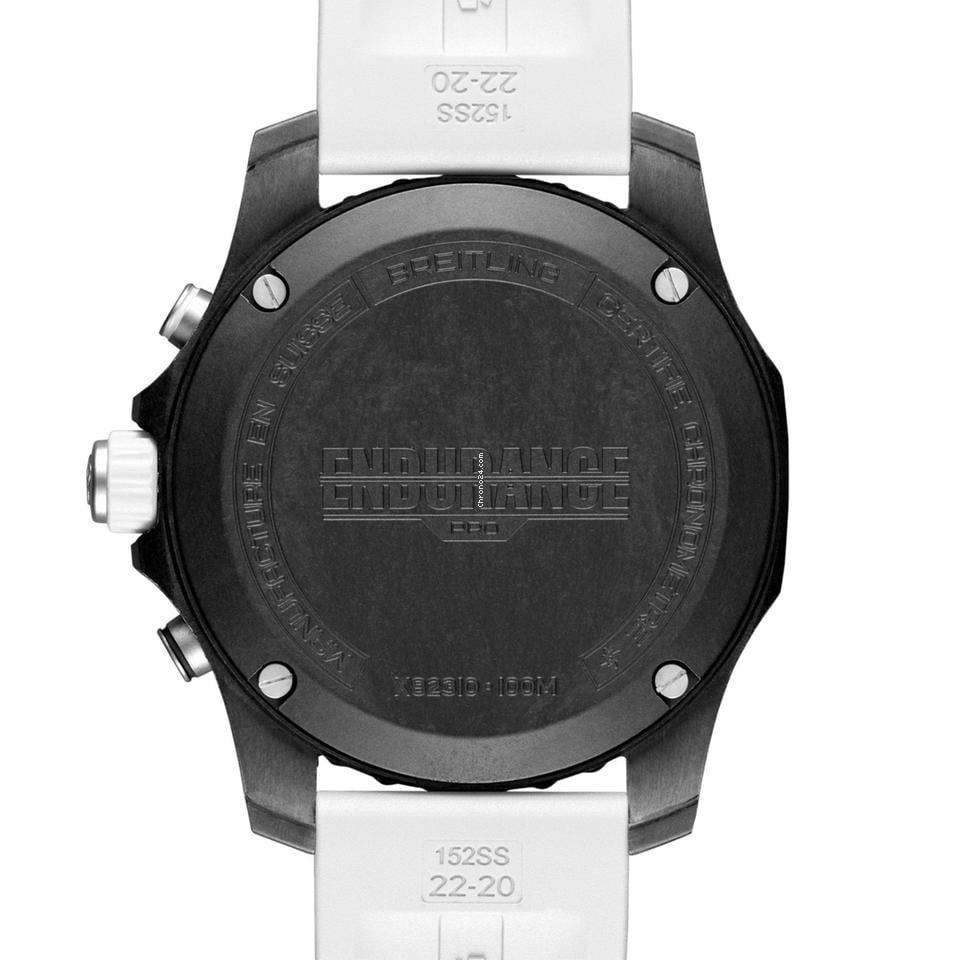 Breitling Endurance Pro Chronograph 44mm Quartz Black Dial Men's X82310 A71 B1 S1