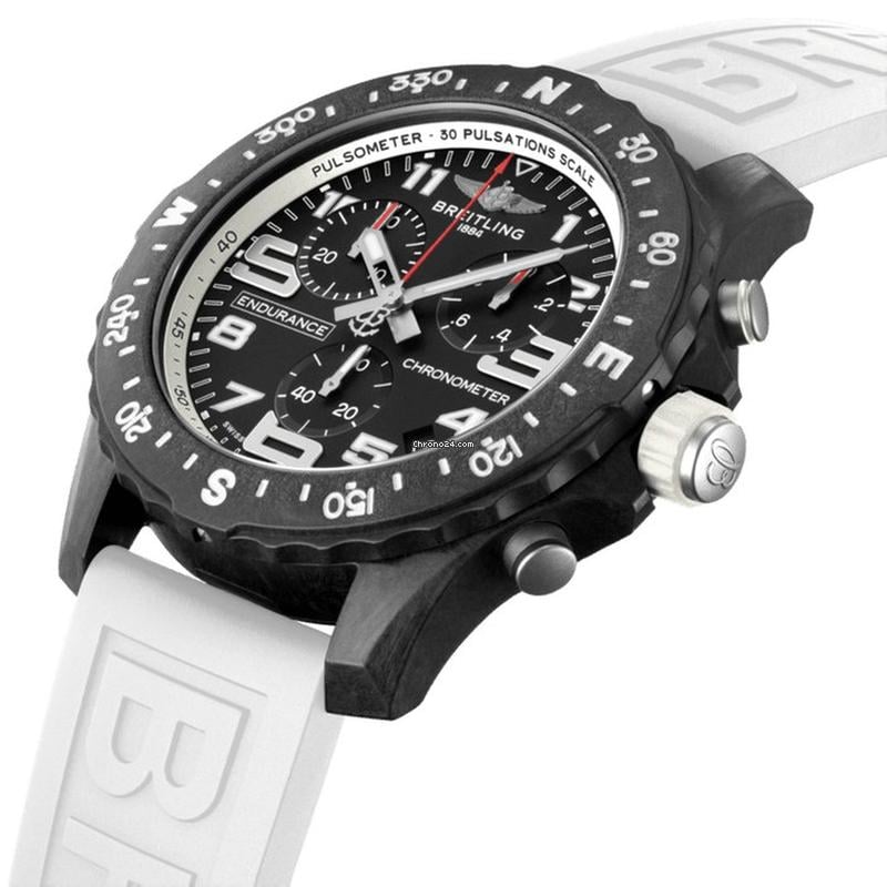 Breitling Endurance Pro Chronograph 44mm Quartz Black Dial Men's X82310 A71 B1 S1