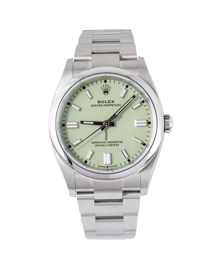 Rolex | Oyster Perpetual | 126000 | Steel | 36 mm | Green | Automatic