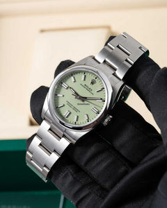 Rolex | Oyster Perpetual | 126000 | Steel | 36 mm | Green | Automatic
