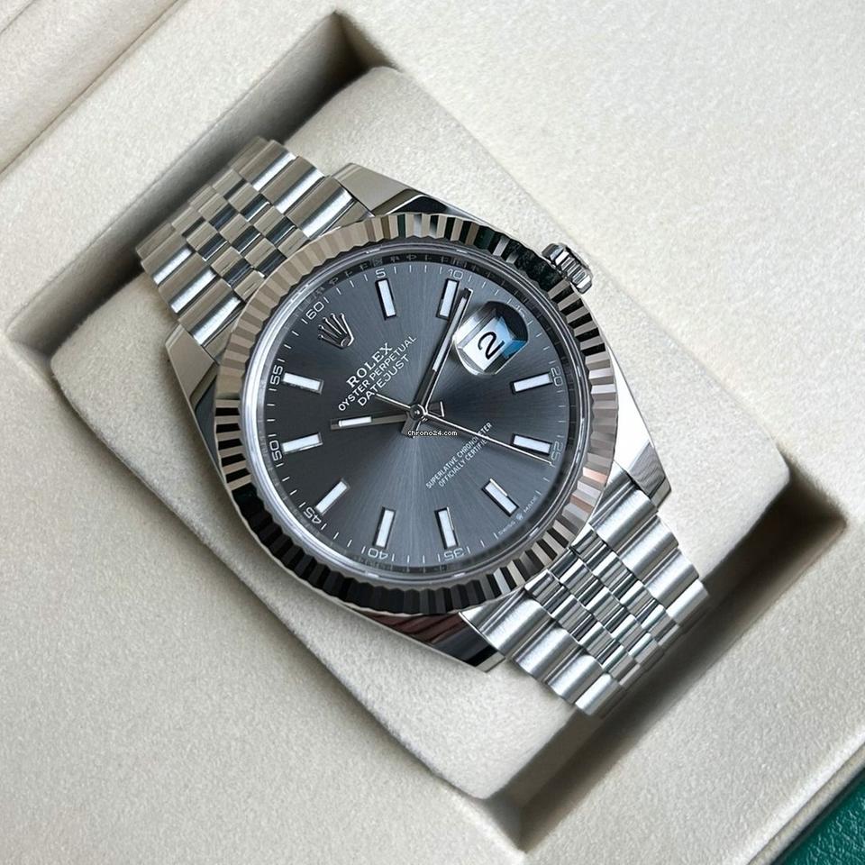 Rolex | Datejust | 126334 | 41 mm | Steel | Grey | Automatic