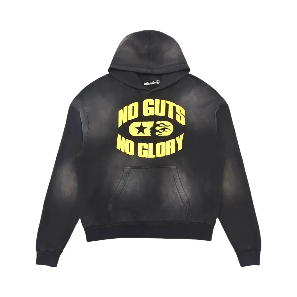 Hellstar No Guts No Glory Hoodie Black
