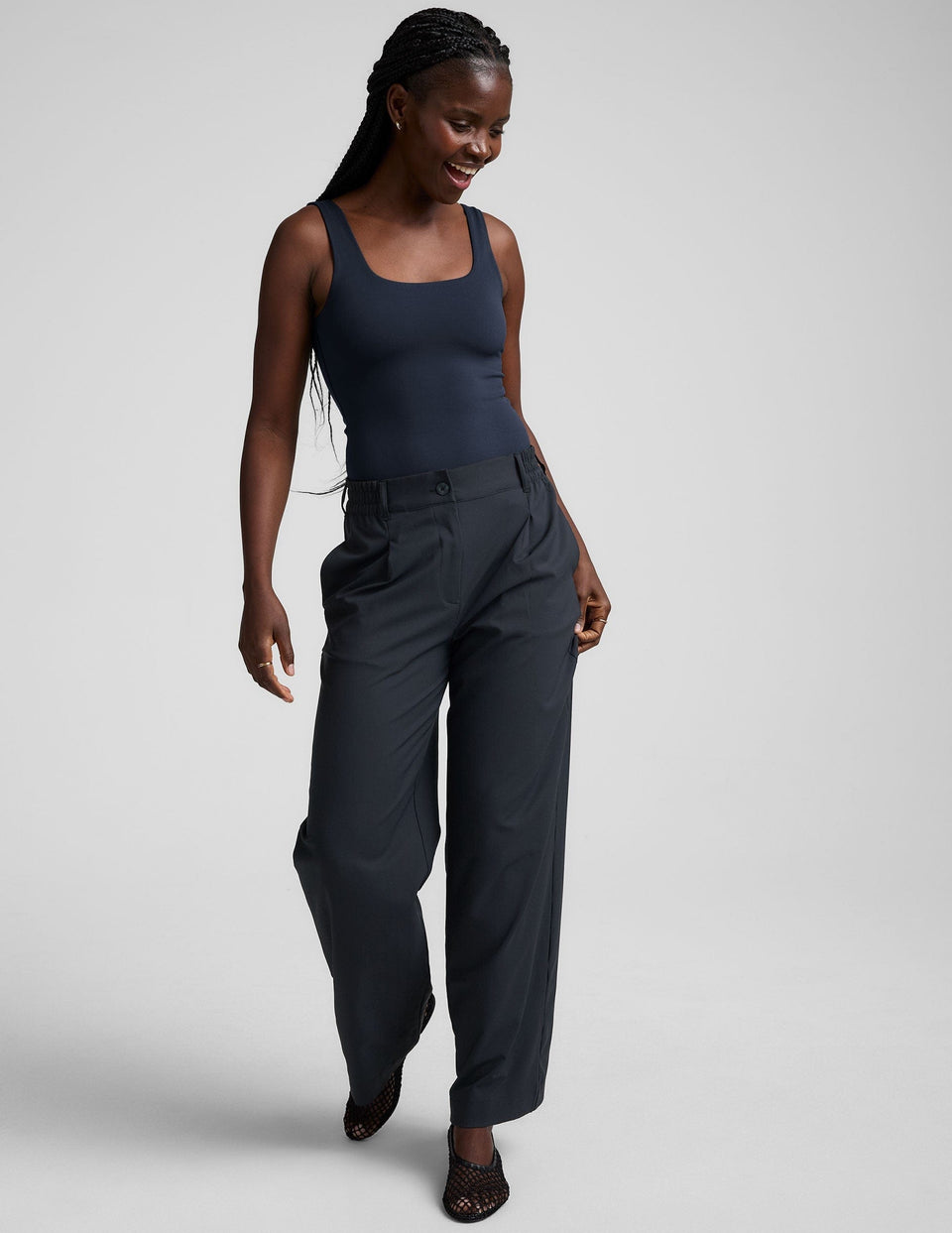 Beyond Yoga Status Wide Leg Trouser 31 Women's