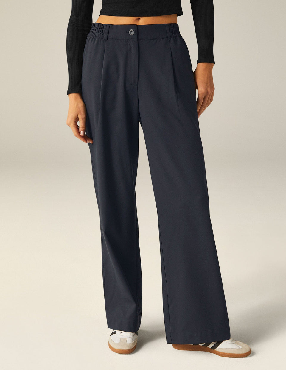 Beyond Yoga Status Wide Leg Trouser 31 Women's