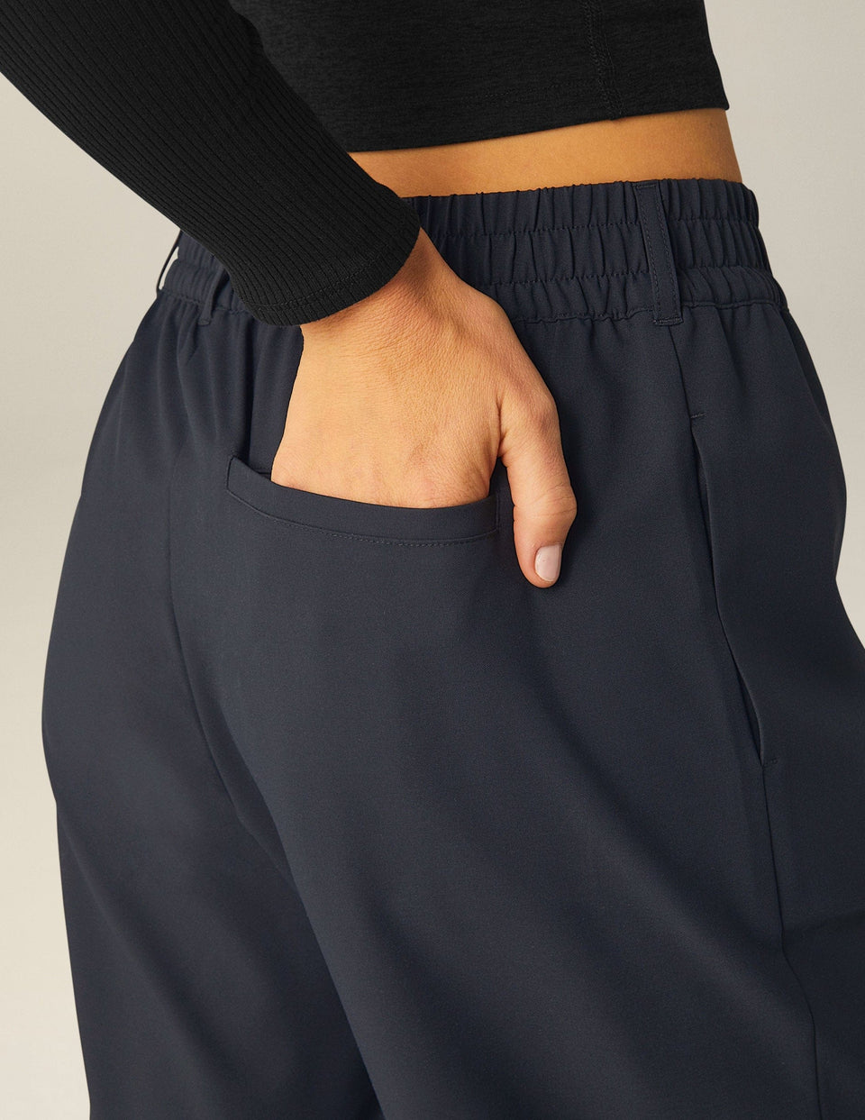 Beyond Yoga Status Wide Leg Trouser 31 Women's
