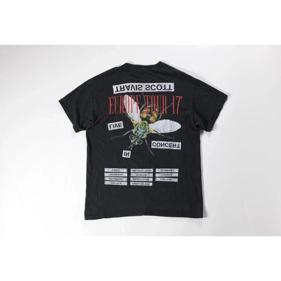 Travis Scott Europe Tour 2017 Concert T-Shirt