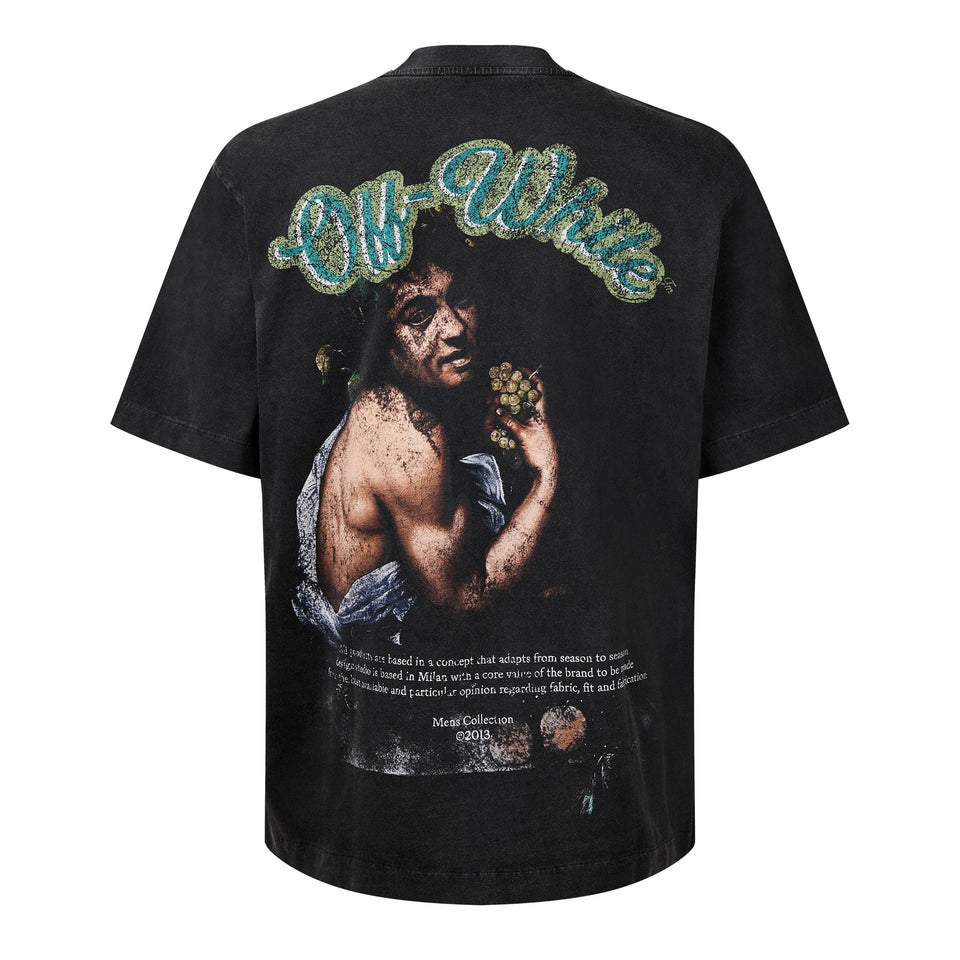 Bacchus Skate Prefaded Distressed T-Shirt