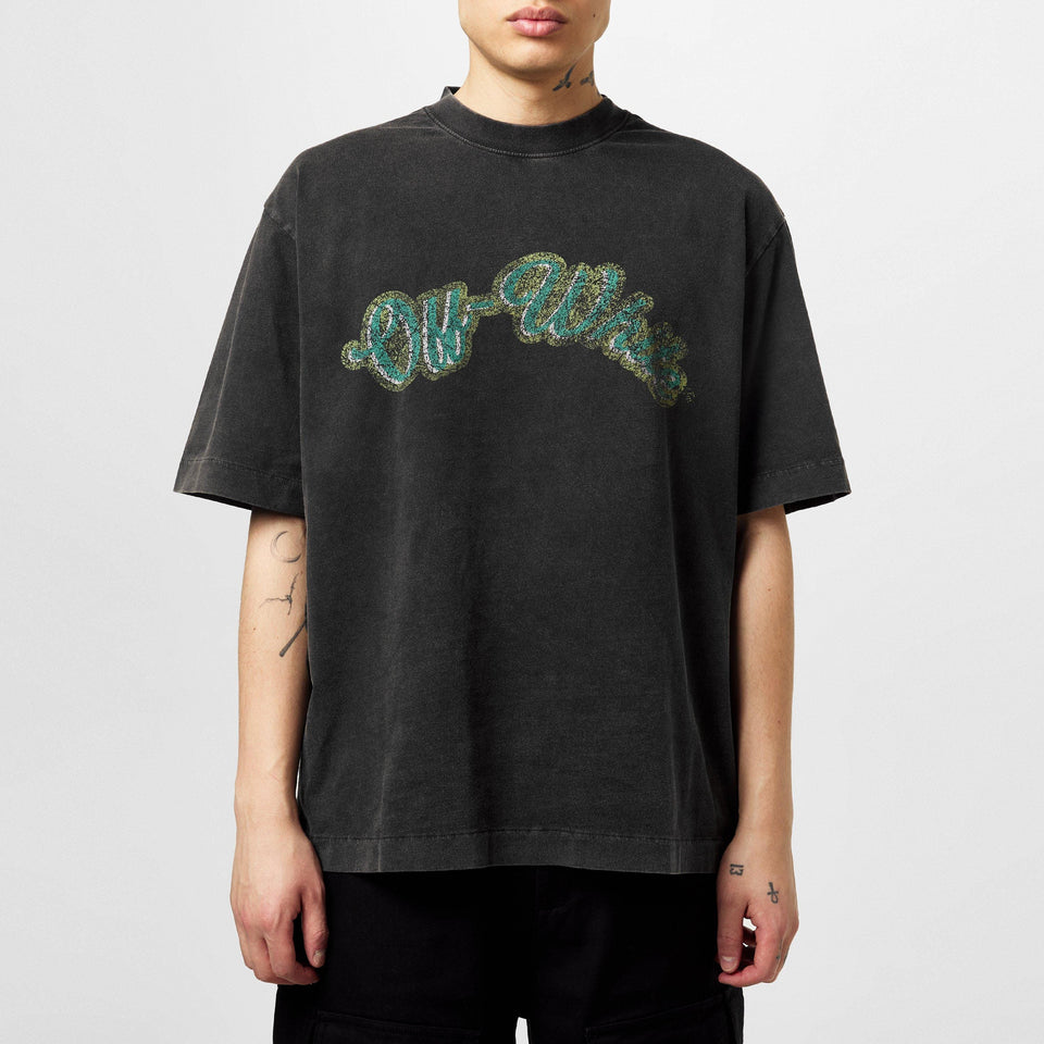 Bacchus Skate Prefaded Distressed T-Shirt