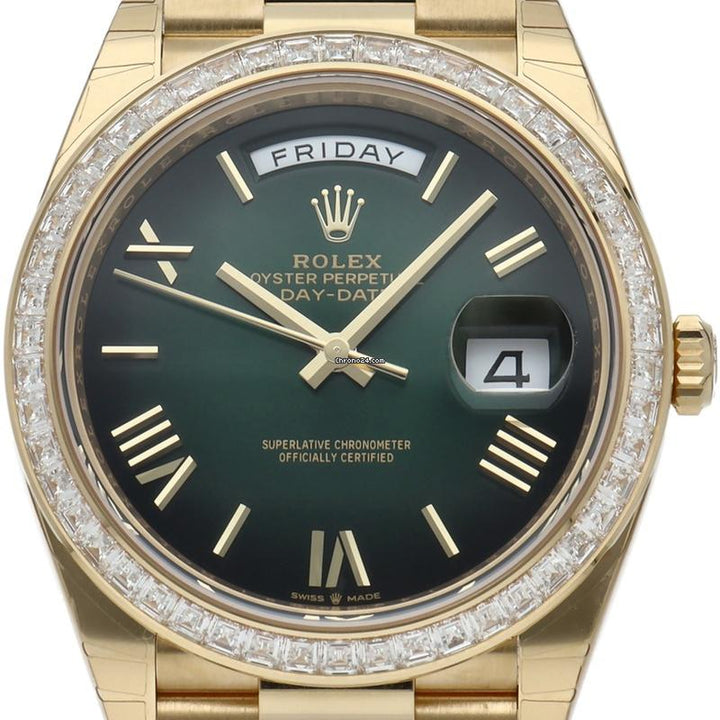 Rolex | Day-Date | 228398TBR | Yellow gold | 40 mm | Yellow gold | Automatic
