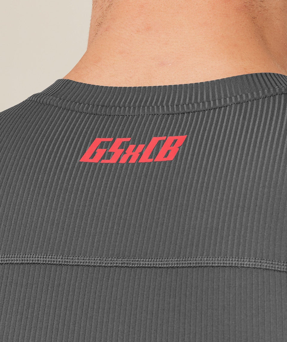 Gymshark x Carlos Belcast Tank Baselayer -  Onyx Grey