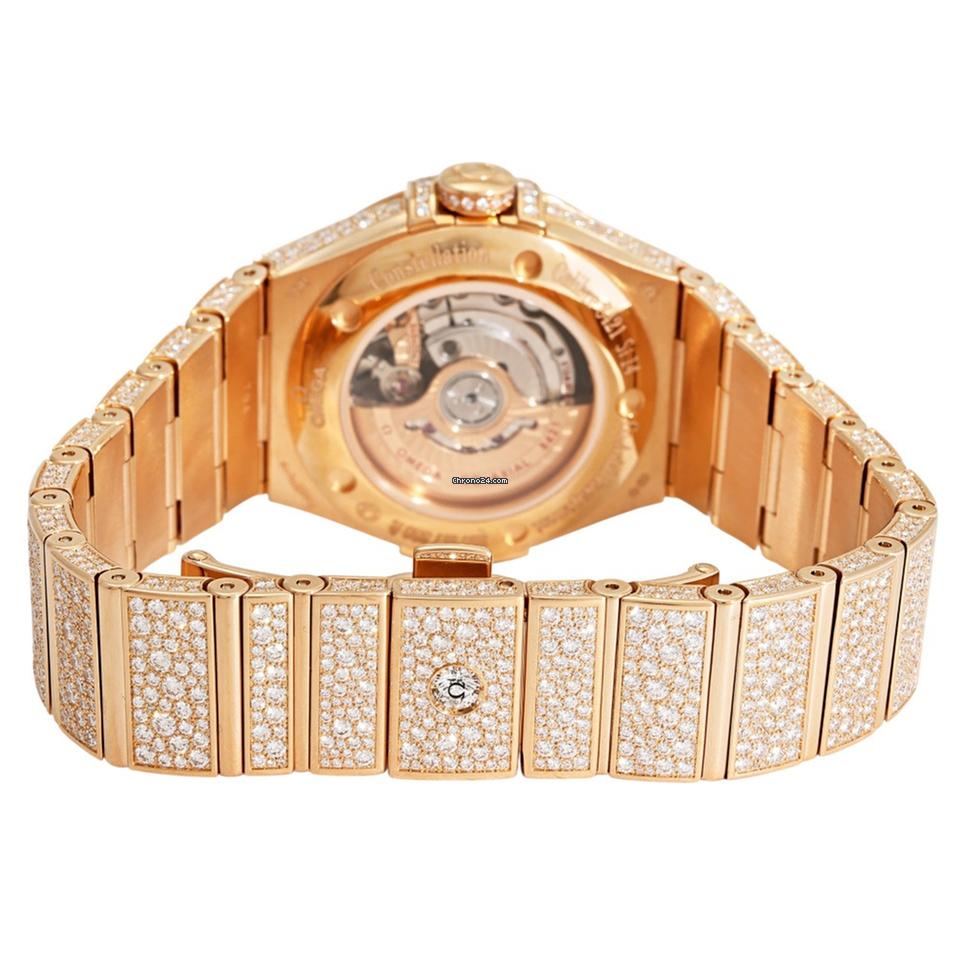 Omega Constellation Ladies123.55.31.20.55.006 Automatic Red gold New