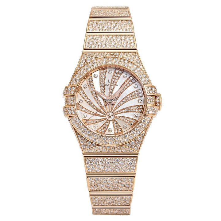 Omega Constellation Ladies123.55.31.20.55.006 Automatic Red gold New