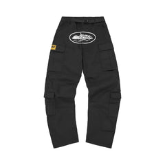 Corteiz Alcatraz Cargo Pant Black