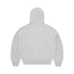 Corteiz Mini Island Zip Hoodie Heather Grey
